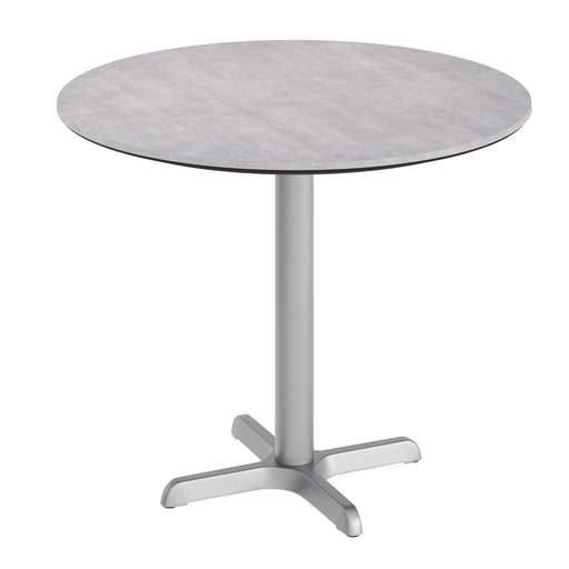 Gray 31.25" RD Tabletop-X Base