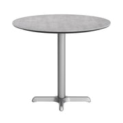 Gray 31.25" RD Tabletop-X Base