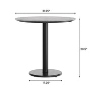 GY 31.25" RD Tabletop-RD Base