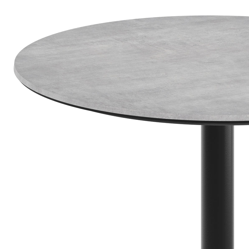 GY 31.25" RD Table-RD Bar Base