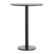 GY 31.25" RD Table-RD Bar Base