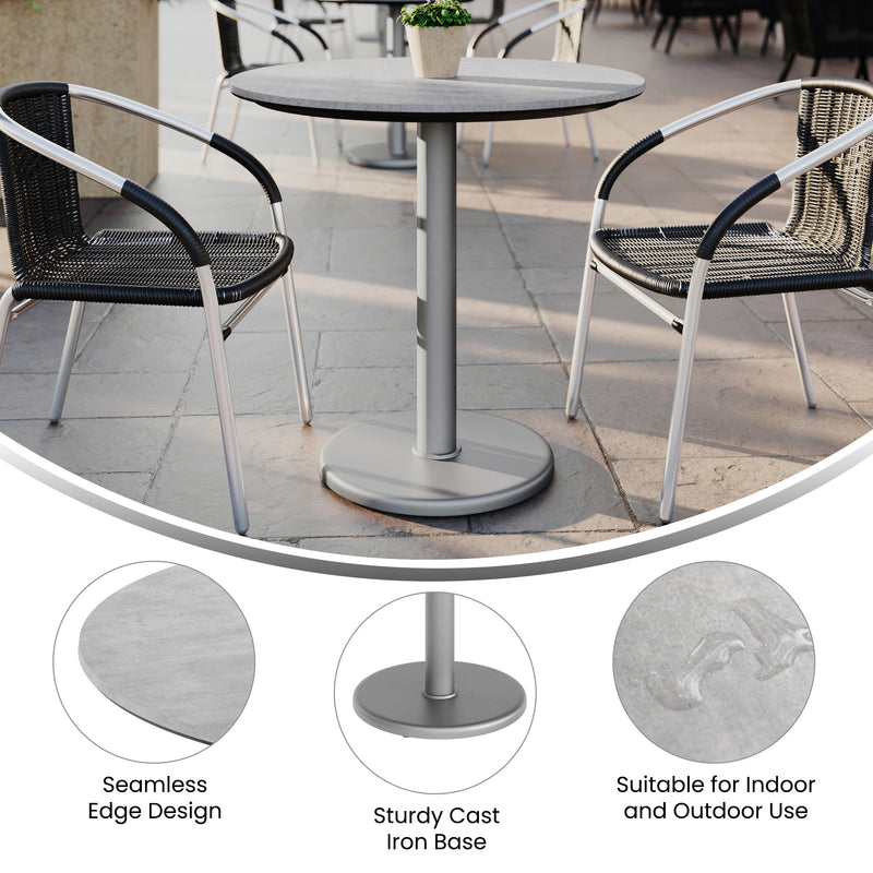 GY 31.25" RD Tabletop-RD Base