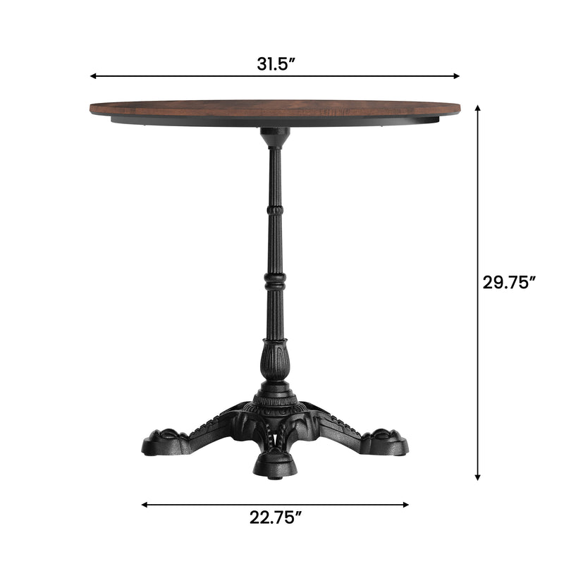 BN 31.25" RD Top-Bistro Base
