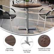 BN 31.25" RD Tabletop-X Base