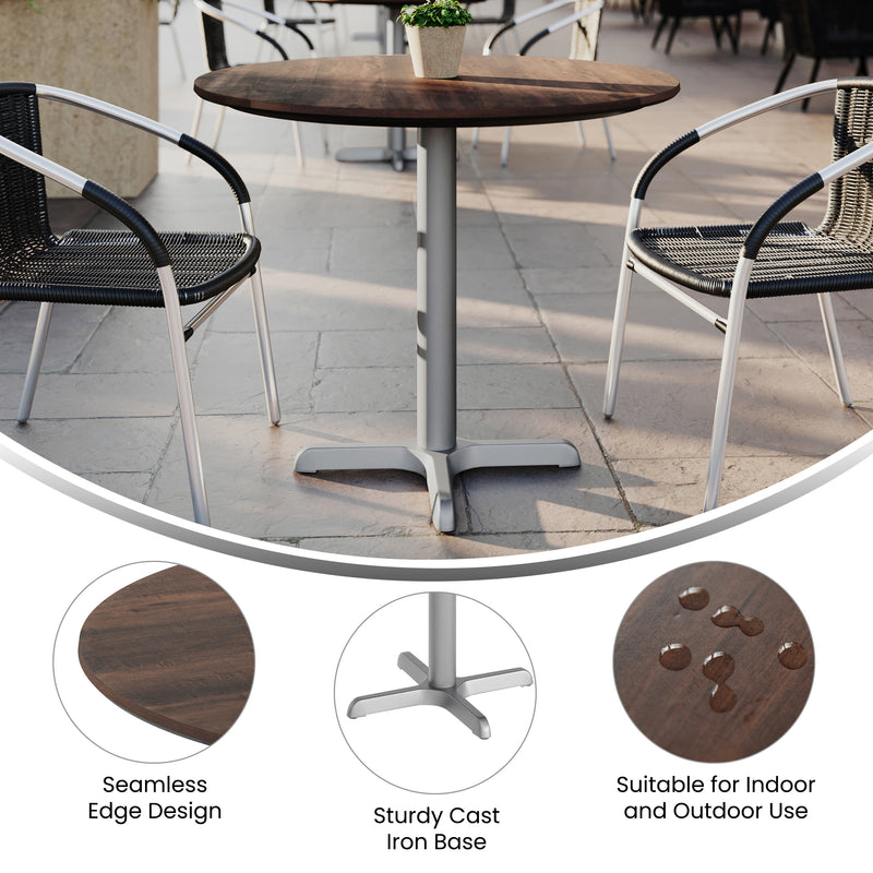 BN 31.25" RD Tabletop-X Base