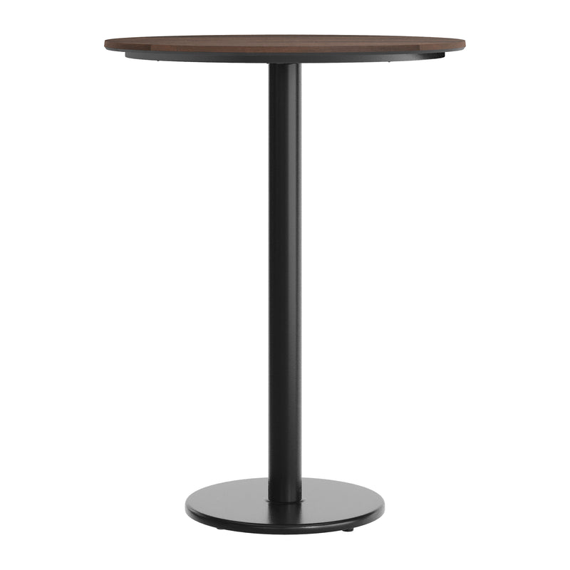 BR 31.25" RD Table-RD Bar Base