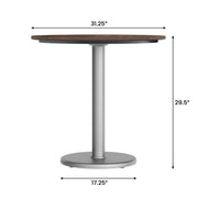 BN 31.25" RD Tabletop-RD Base