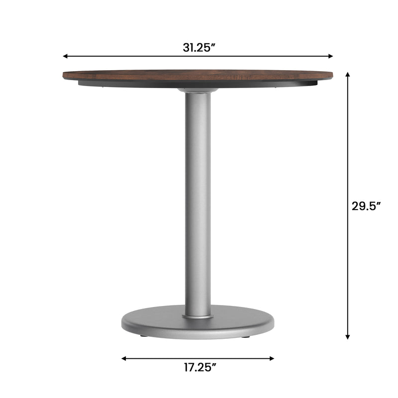 BN 31.25" RD Tabletop-RD Base