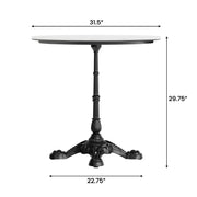 WH 31.25" RD Top-Bistro Base