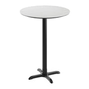 WH 31.25" RD Table-Bar X Base