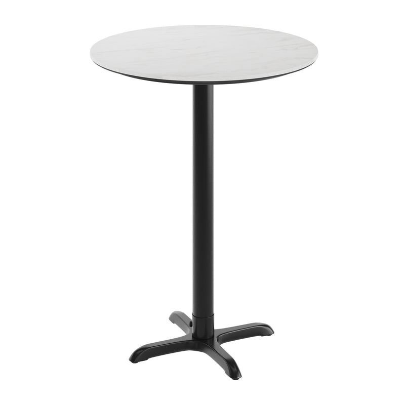 WH 31.25" RD Table-Bar X Base