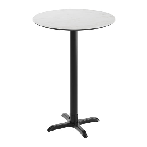 WH 31.25" RD Table-Bar X Base