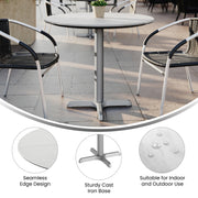 WH 31.25" RD Tabletop-X Base
