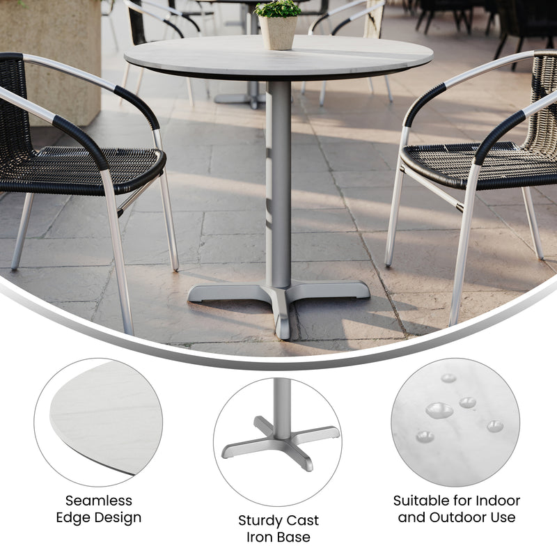 WH 31.25" RD Tabletop-X Base