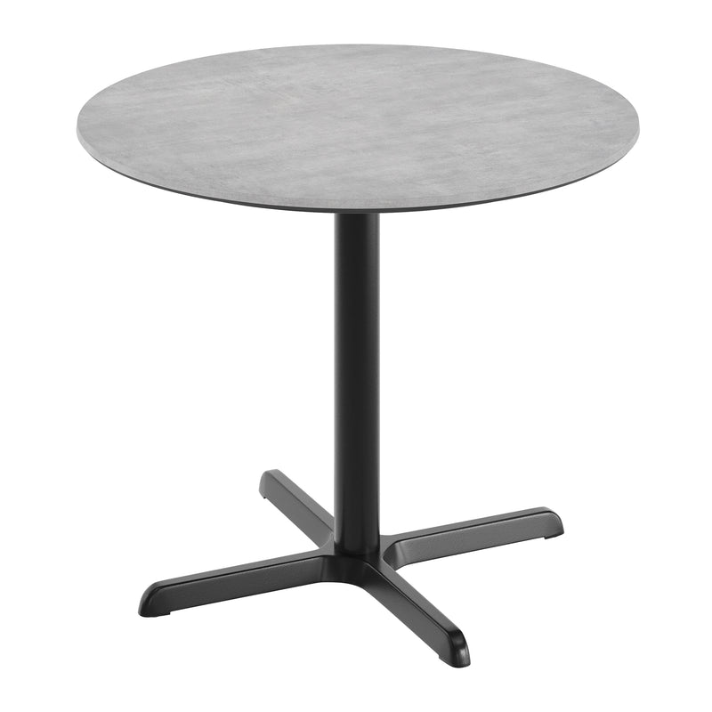 Gray 36" RD Tabletop-X Base