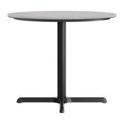 Gray 36" RD Tabletop-X Base