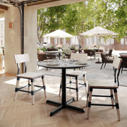 Gray 36" RD Tabletop-X Base