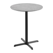 GY 36" RD Tabletop-X Bar Base