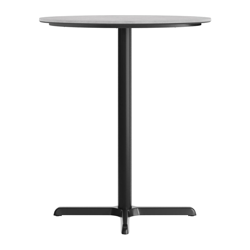 GY 36" RD Tabletop-X Bar Base