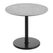 Gray 36"RD Table-RD Base