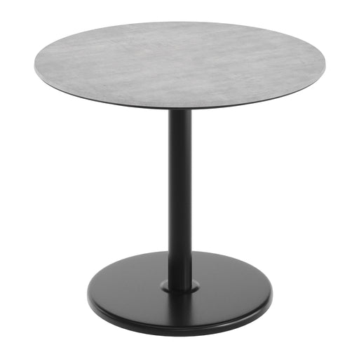 Gray 36"RD Table-RD Base