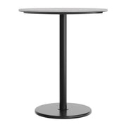 Gray 36"RD Table-RD Bar Base