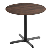 Brown 36" RD Tabletop-X Base