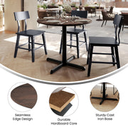 Brown 36" RD Tabletop-X Base