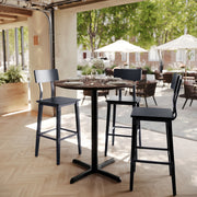 BN 36" RD Tabletop-X Bar Base