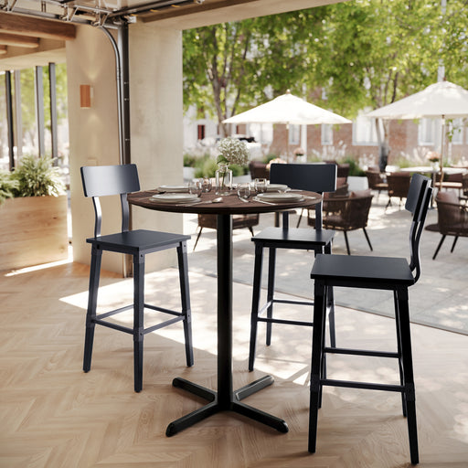 BN 36" RD Tabletop-X Bar Base