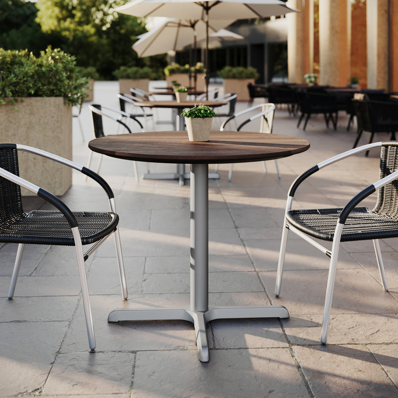 Brown 36" Tabletop-X Base