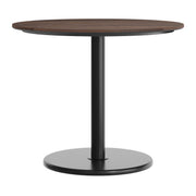 Brown 36"RD Table-RD Base