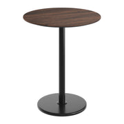 Brown 36"RD Table-RD Bar Base