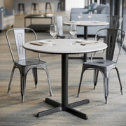 WH 36" RD Tabletop-X Base