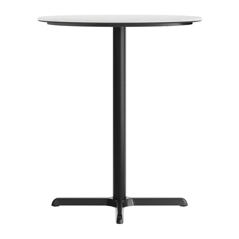 WH 36" RD Tabletop-X Bar Base