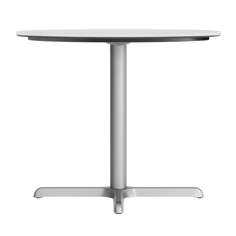 White 36" Tabletop-X Base