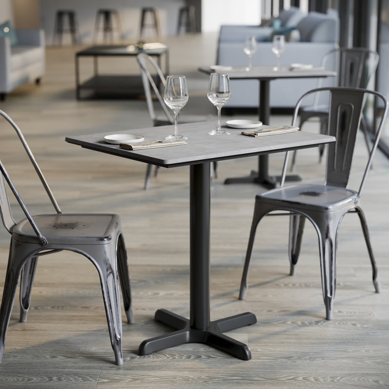 Gray 30x24 Tabletop-X Base