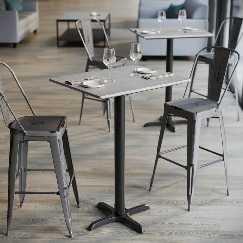 GY 30x24 Tabletop-X Bar Base