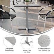 Gray 30x24 Tabletop-X Base