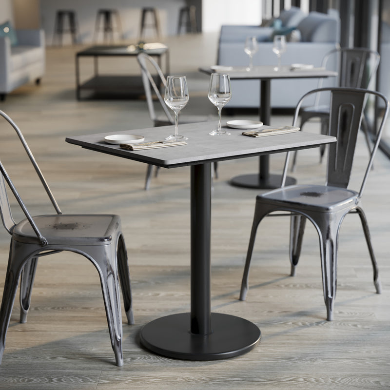 Gray 30x24 Tabletop-RD Base