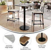 GY 30x24 Table-RD Bar Base