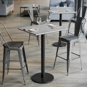 GY 30x24 Table-RD Bar Base