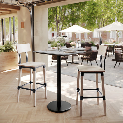 GY 30x24 Table-RD Bar Base