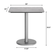 Gray 30x24 Tabletop-Base