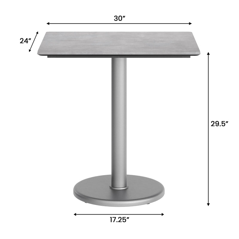 Gray 30x24 Tabletop-Base