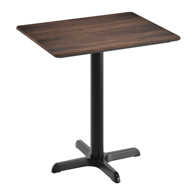 Brown 30x24 Tabletop-X Base