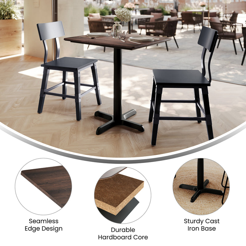 Brown 30x24 Tabletop-X Base