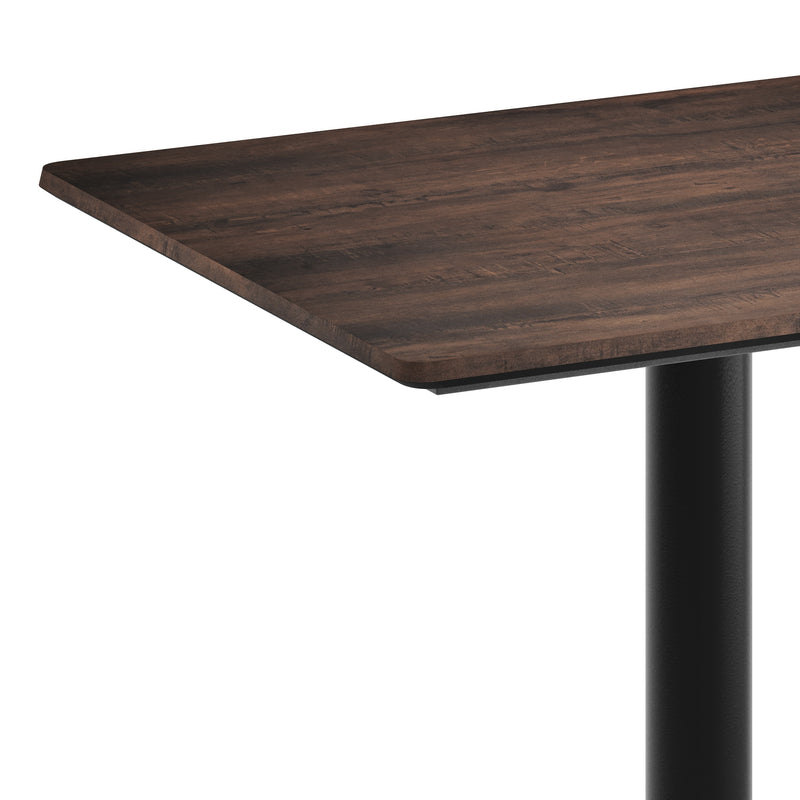 Brown 30x24 Tabletop-X Base
