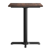 Brown 30x24 Tabletop-X Base