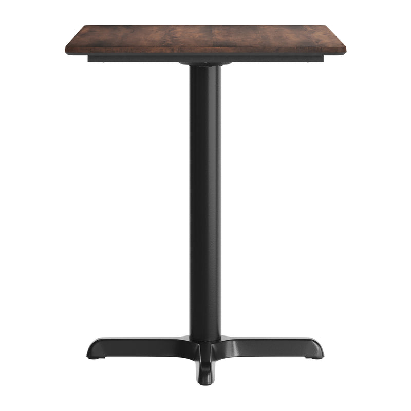 Brown 30x24 Tabletop-X Base